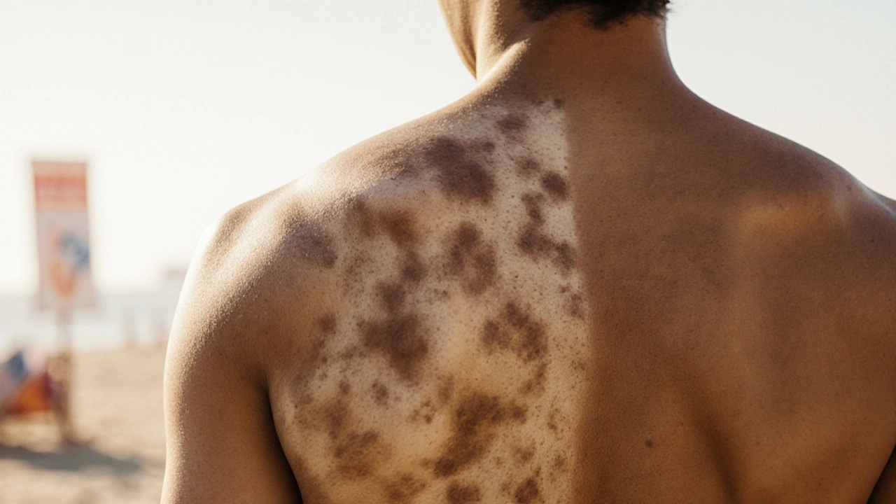 How Sun Exposure Triggers Fungal Skin Discoloration (Tinea Versicolor)
