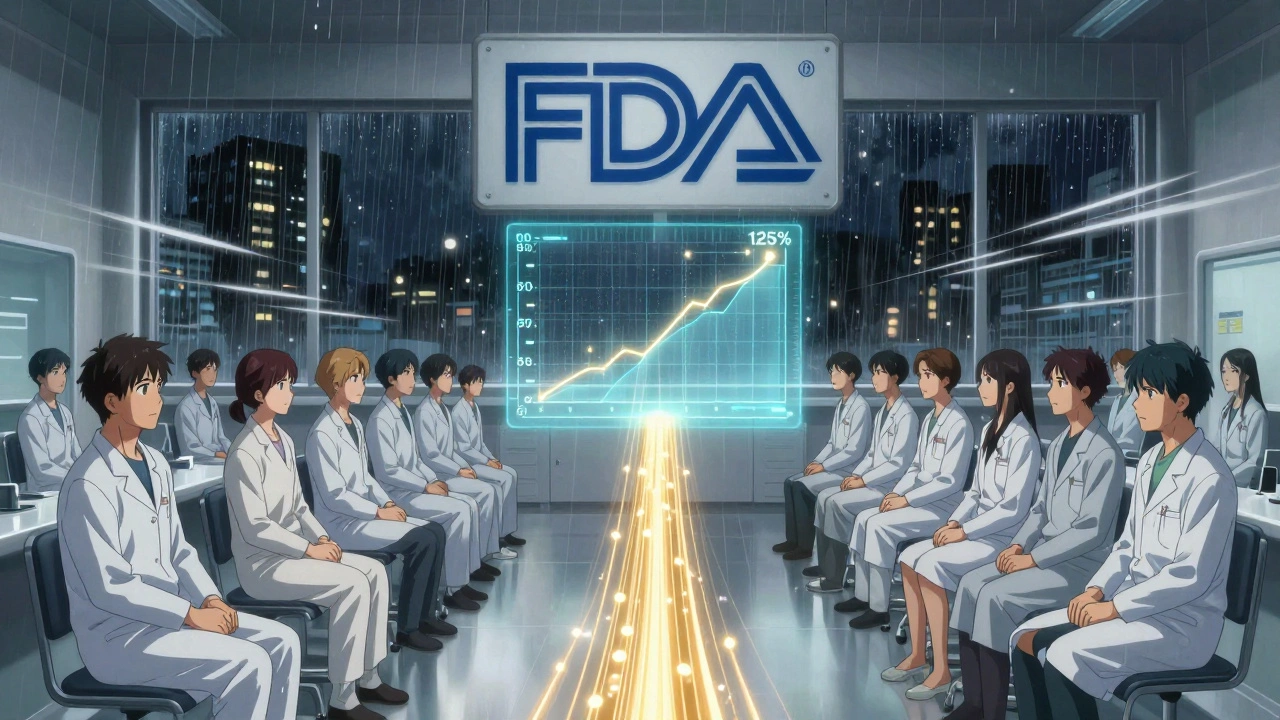 24 volunteers in a clinic with a holographic bioequivalence graph