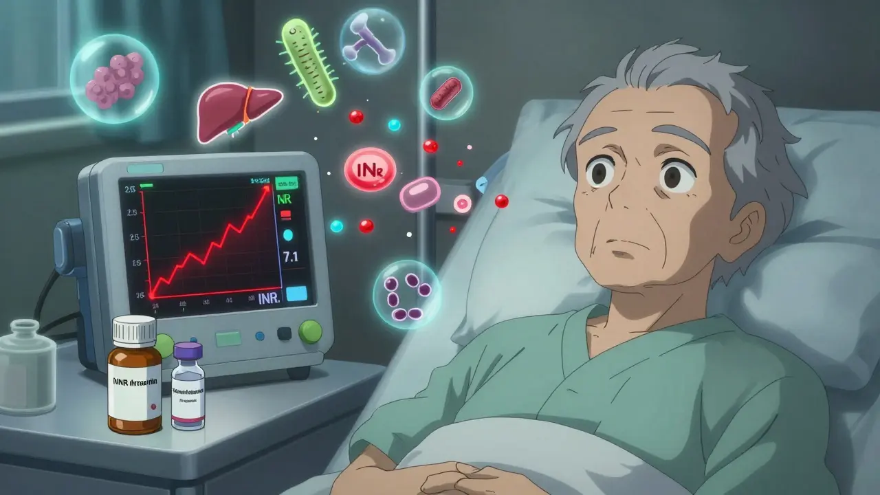 Trimethoprim-Sulfamethoxazole and Warfarin: What You Need to Know About INR Elevation